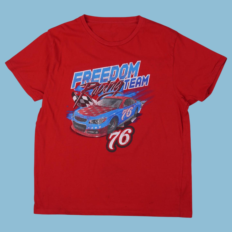 Vintage Nascar Freedom Racing Team 76 T-Shirt - XL