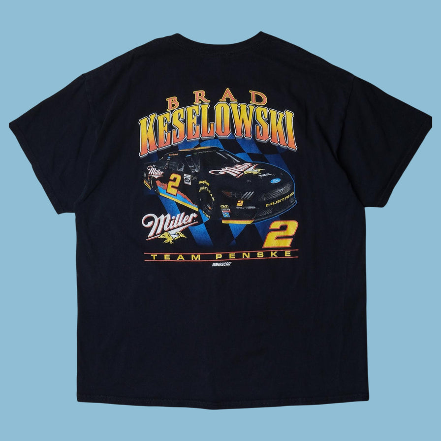 Vintage Nascar Keselowski #2 Team Penske T-Shirt - XL