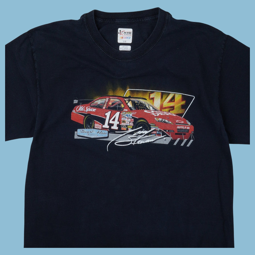 T-shirt vintage Nascar Tony Stewart #14 - L