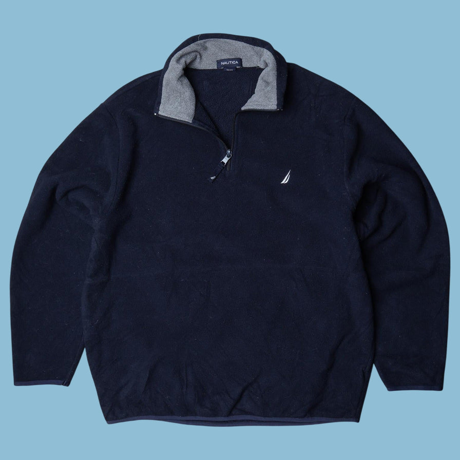 Vintage Nautica Fleecejacke - M