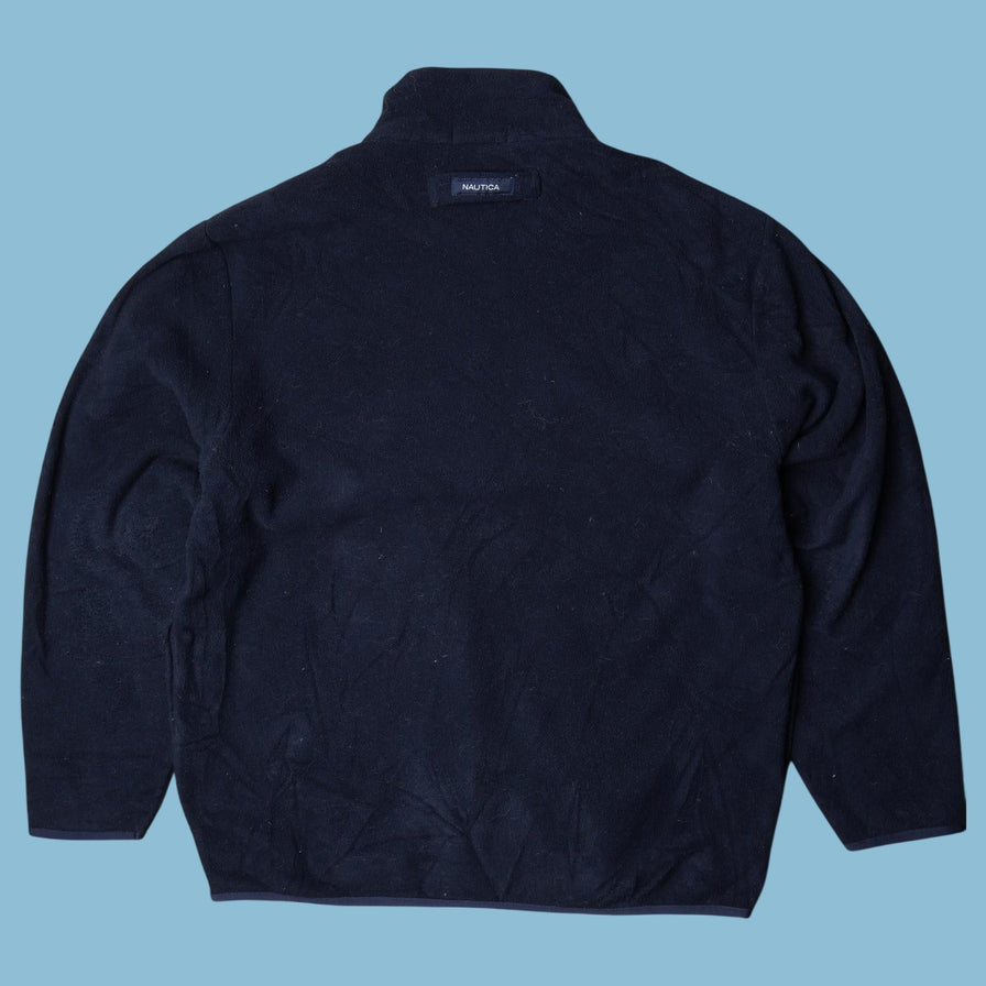 Vintage Nautica Fleecejacke - M