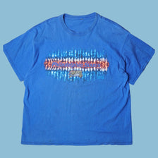 T-shirt tie-dye NBA Philadelphia Sixers années 2000 vintage - XL
