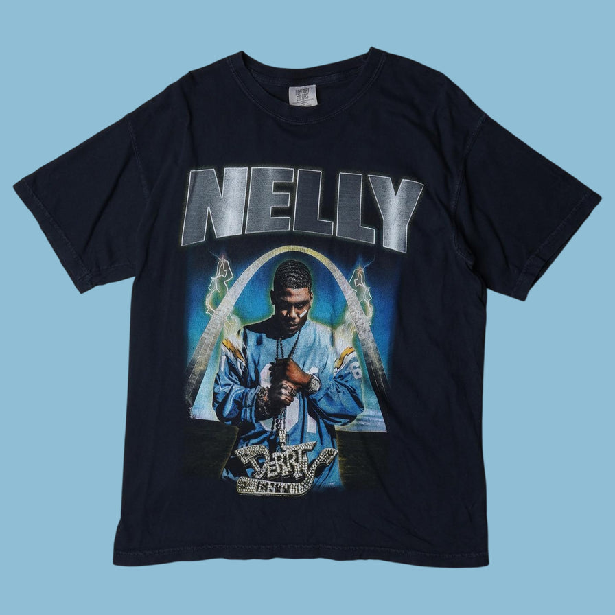 Vintage Nelly 2000s Rap T-Shirt - M
