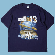 Vintage New York Yankees Alex Rodriguez 2000s T-Shirt - XL