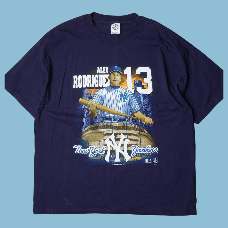 Vintage New York Yankees Alex Rodriguez 2000s T-Shirt - XL