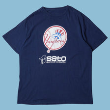 Vintage New York Yankees Sato Healthcare T-Shirt - L