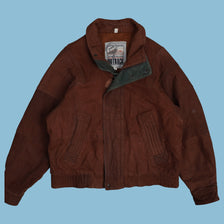 Vintage New Zealand Outback Lederjacke - L - NFF Vintage