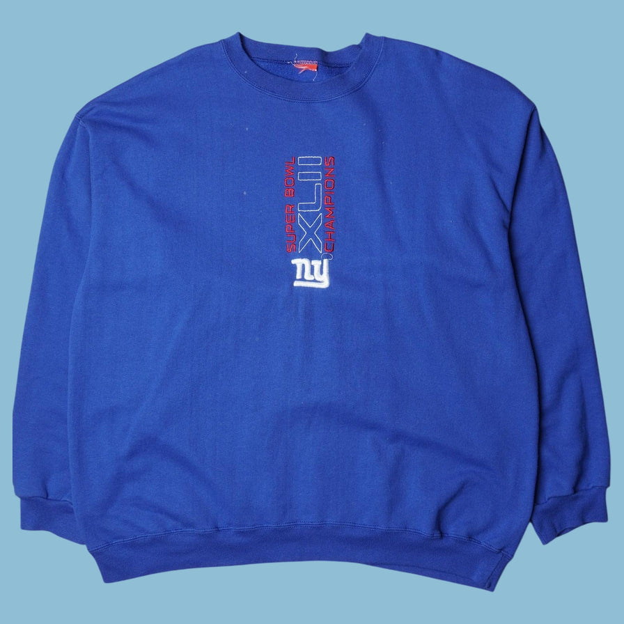 Vintage NFL 2000s New York Giants Super Bowl XLII Champions Sweater - XL