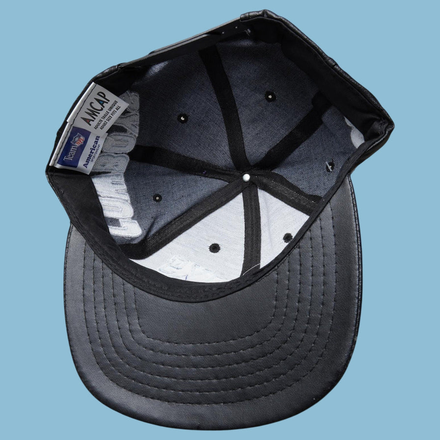 Vintage NFL 90s Dallas Cowboys Leather Cap