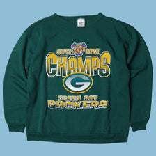 Vintage NFL 90s Green Bay Packers Super Bowl XXXI Sweater - L