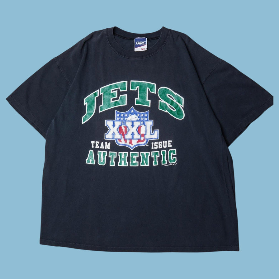 Vintage NFL 90s Jets Team Issue Authentic T-Shirt - XL