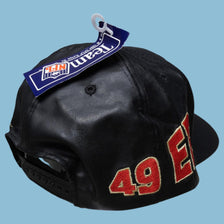 Vintage NFL 90s San Francisco 49ers Leather Cap - One Size