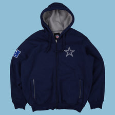 Vintage NFL Dallas Cowboys Zip Hoodie - L