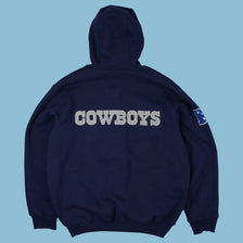 Vintage NFL Dallas Cowboys Zip Hoodie - L