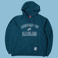 Vintage NFL Eagles Hoodie - L