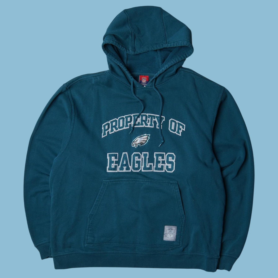Vintage NFL Eagles Hoodie - L