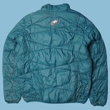 Vintage NFL Eagles Puffer Jacke - L