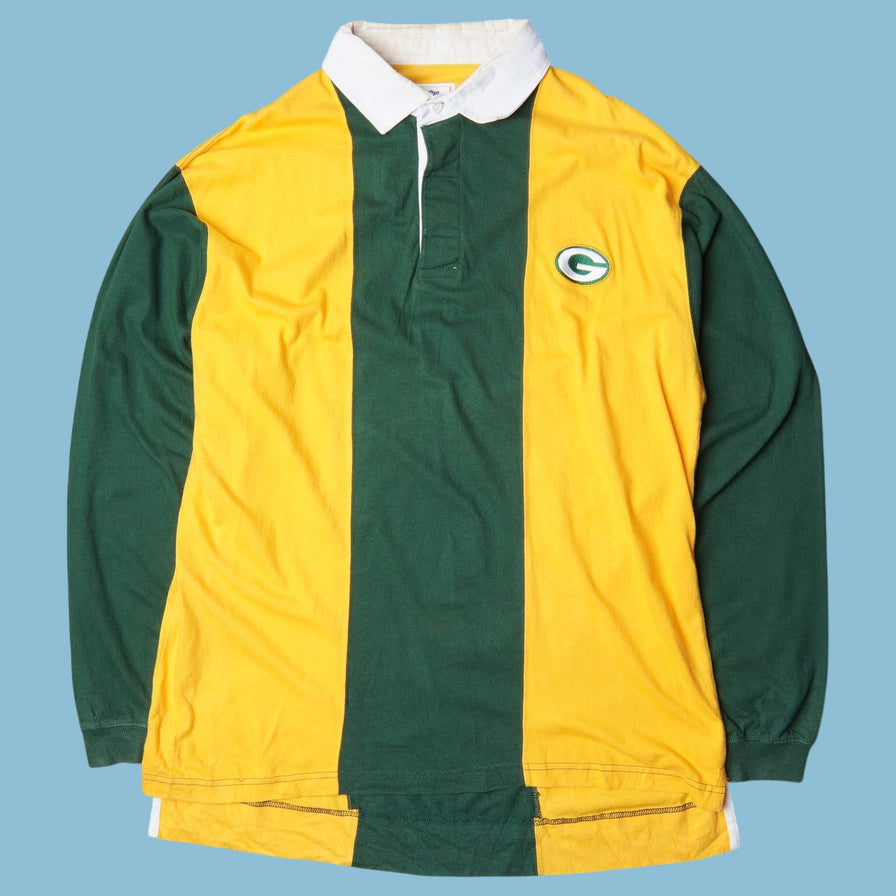 Vintage NFL Green Bay Packers Rugby Longsleeve - L