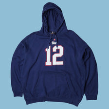 Vintage NFL New England Patriots #12 Hoodie - XL