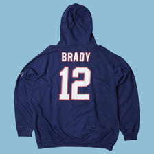 Vintage NFL New England Patriots #12 Hoodie - XL