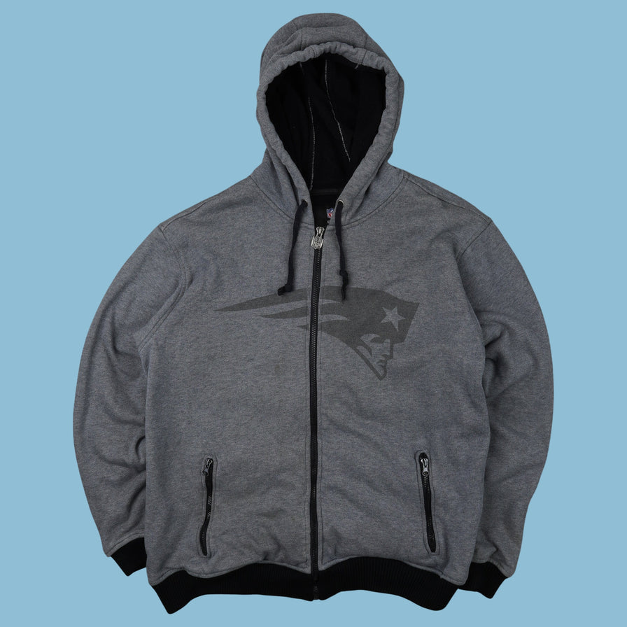 Vintage NFL New England Patriots Zip Hoodie - XL