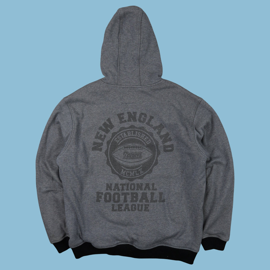Vintage NFL New England Patriots Zip Hoodie - XL