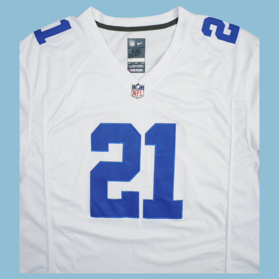 Vintage NFL Nike Dallas Cowboys Elliott 21 Trikot T-Shirt - 2XL - NFF Vintage