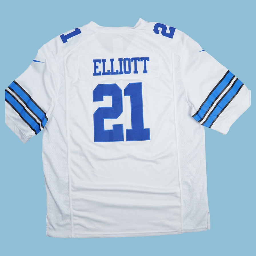 Vintage NFL Nike Dallas Cowboys Elliott 21 Trikot T-Shirt - 2XL - NFF Vintage