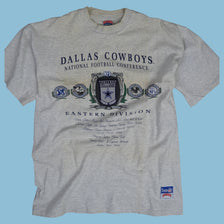Vintage 90s Nutmeg Mills Dallas Cowboys T-Shirt - XL - NFF Vintage