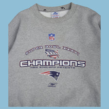 Vintage NFL x Reebok New England Patriots Super Bowl Sweater - XL - NFF Vintage