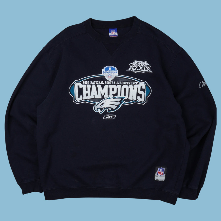 Vintage NFL Philadelphia Eagles Champions 2004 Sweater - M