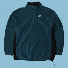 Vintage NFL Philadelphia Eagles Fleecejacke - L