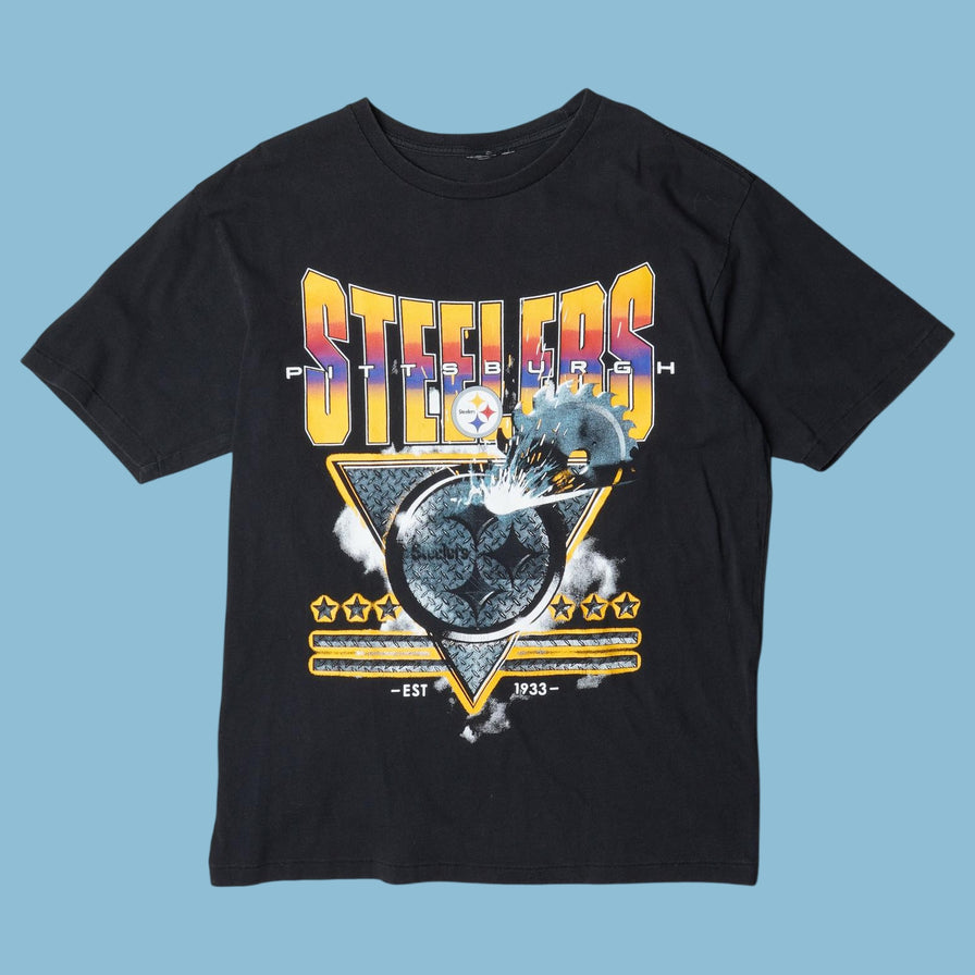 Vintage NFL Pittsburgh Steelers 90s T-Shirt - L