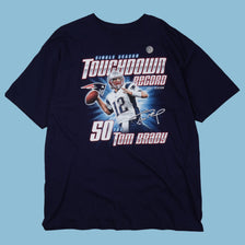T-Shirt Vintage NFL Reebok New England Patriots 2007 - L