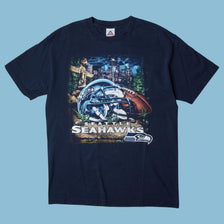 Vintage NFL Seattle Seahawks T-Shirt - L