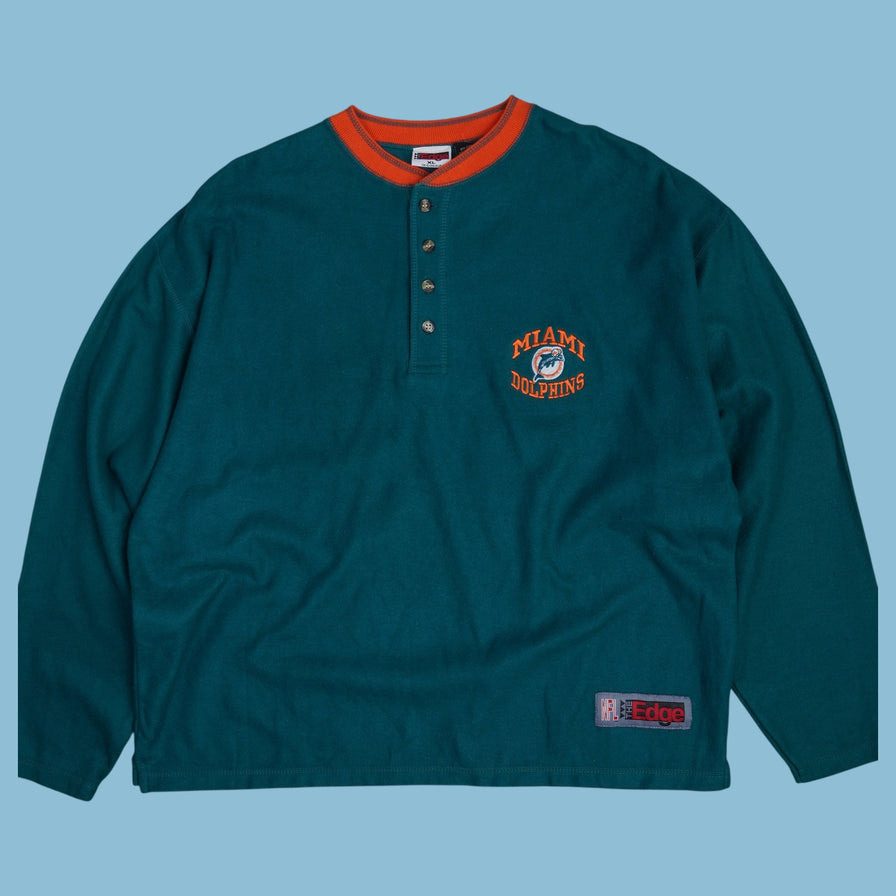 Vintage NFL x The Edge Miami Dolphins Langarmshirt - XL - NFF Vintage