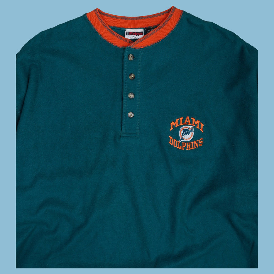 Vintage NFL x The Edge Miami Dolphins Langarmshirt - XL - NFF Vintage