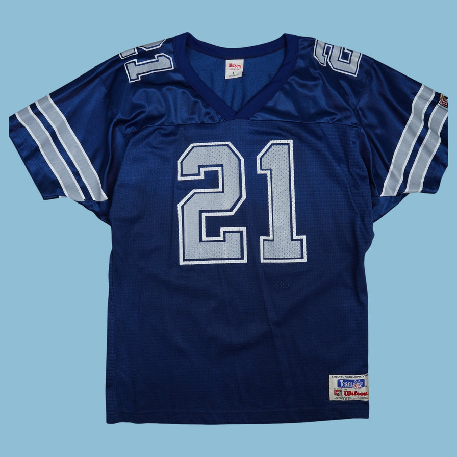 Vintage NFL x Wislon Dion Sanders 21 Dallas Cowboys Trikot - L - NFF Vintage