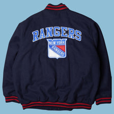 Vintage NHL New York Rangers Varsity Jacke - 2XL