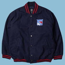 Vintage NHL New York Rangers Varsity Jacke - 2XL