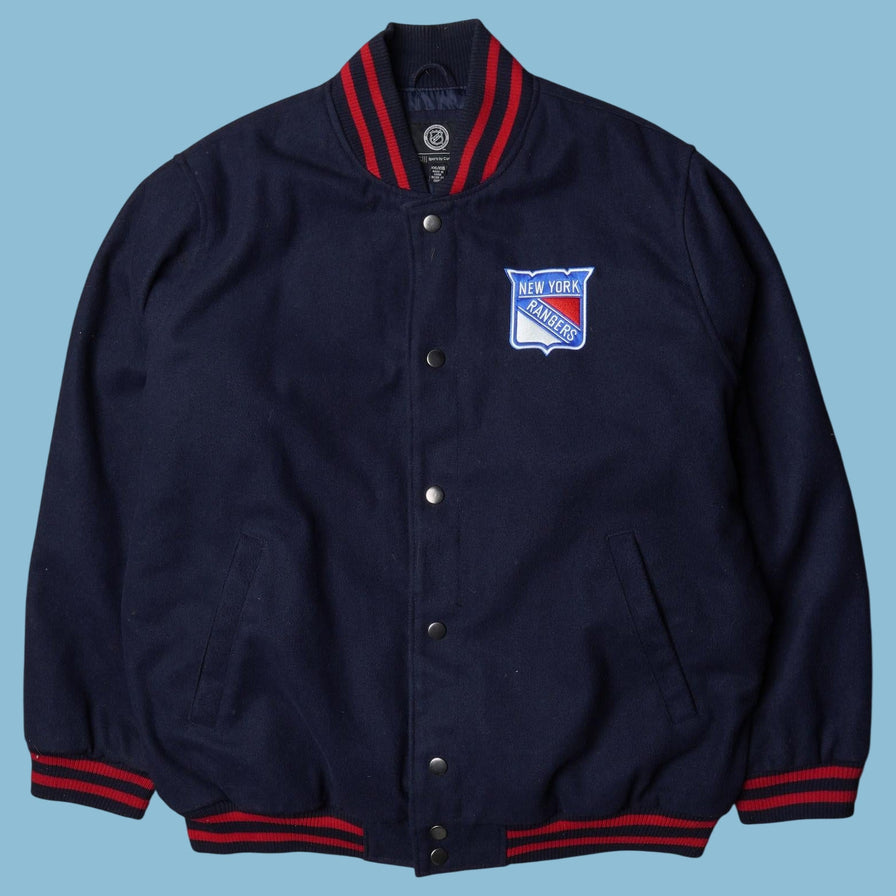 Vintage NHL New York Rangers Varsity Jacke - 2XL