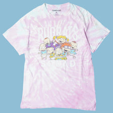Vintage Nickelodeon Rugrats Squad Tie-Dye T-Shirt - M