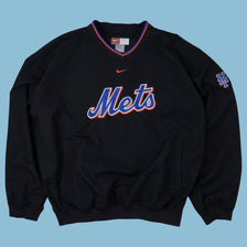 Vintage Nike 2000s Mets Windbreaker Jacket - L
