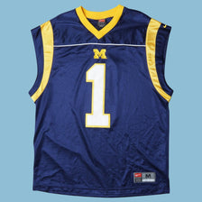 Vintage Nike 2000s Michigan Wolverines #1 Jersey - M