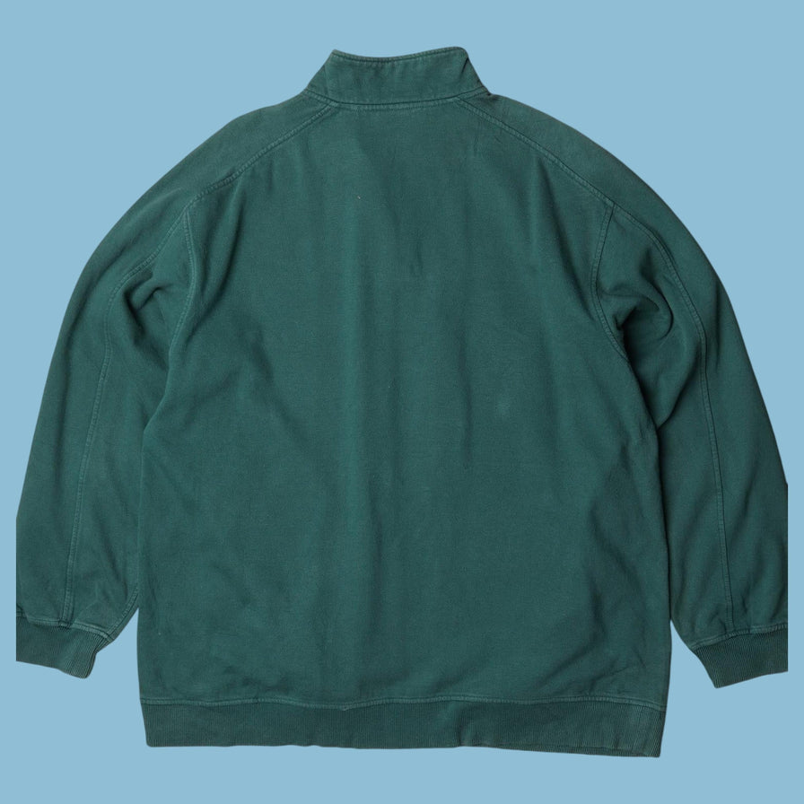 Vintage Nike 2000s Oregon Ducks Quarter Zip Sweater - L