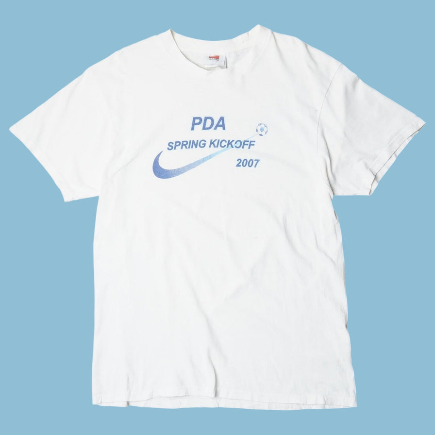 Vintage Nike 2000s PDA Spring Kickoff T-Shirt - S