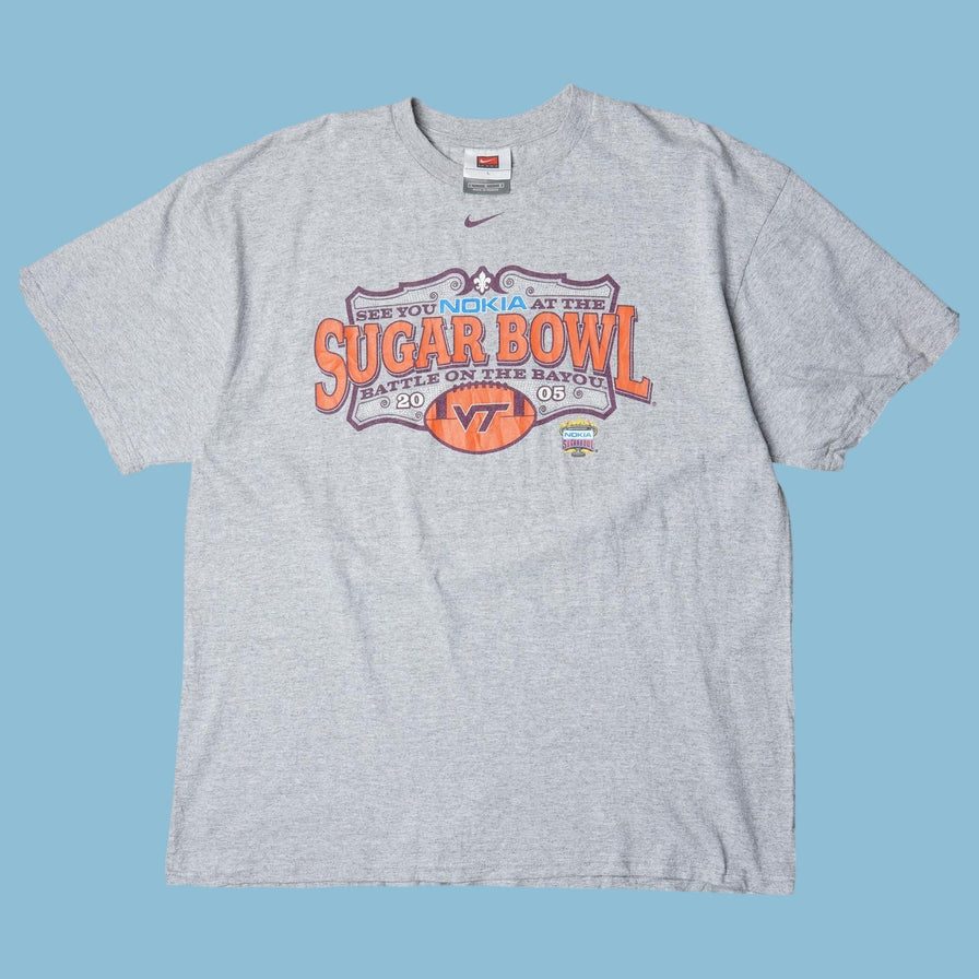 Vintage Nike 2000s Sugar Bowl VT T-Shirt - L