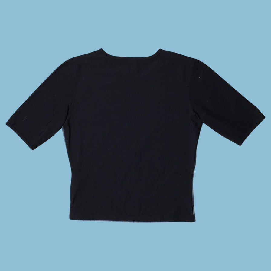 Vintage Nike 2000s Wavy Lines T-Shirt - M
