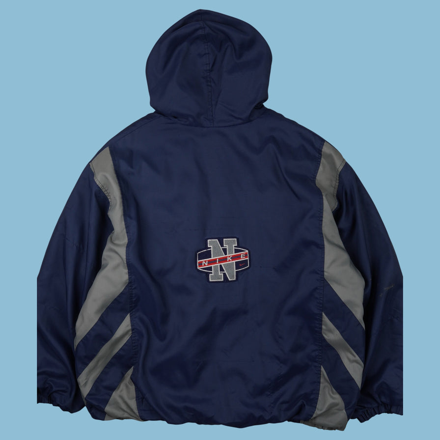 Vintage Nike 2000s Swoosh-Logo Windbreaker Jacke - 2XL