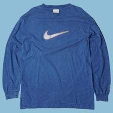 Vintage Nike 90s Big Swoosh Longsleeve - L